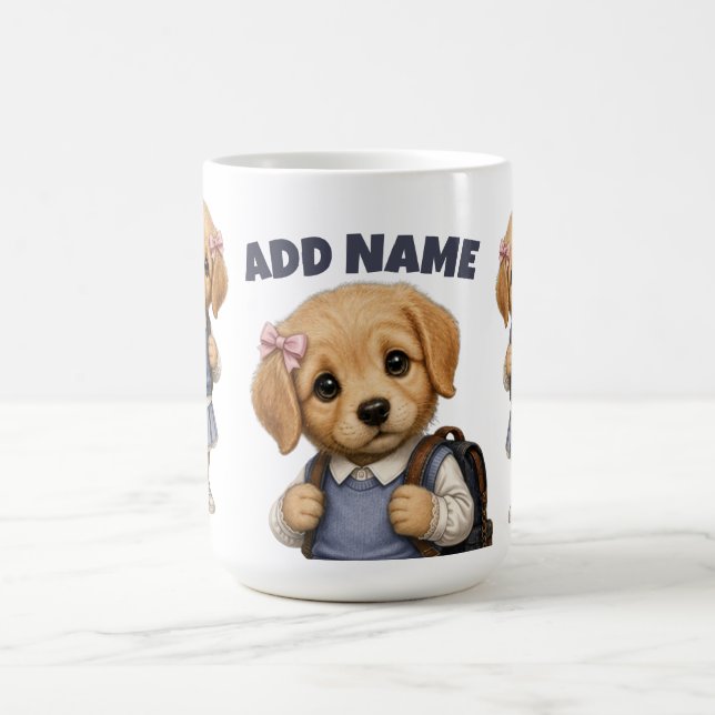 charming Labrador female Puppy Mug (Center)