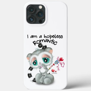 Charming Lemur with Heart Cupid Arrow – Sweet Love iPhone 13 Pro Max Case