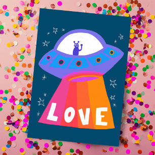 Charming Martian LOVE Valentine Anniversary Friend