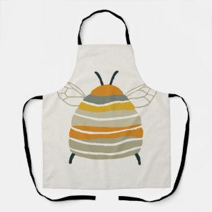 Charming Mid‑Century Honeybee Apron
