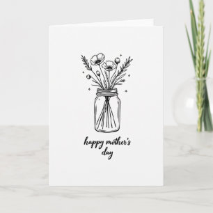 Charming Mothers Day Jar Card