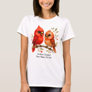 Charming Northern Cardinal T-Shirt