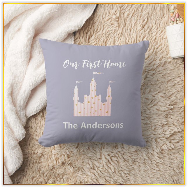 Charming Our First Home Castle Cushion (Creator Uploaded)