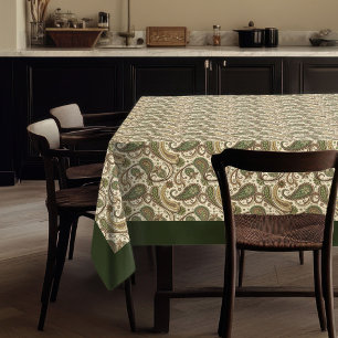 Charming Paisley Tablecloth – Earthy Boho Vibes