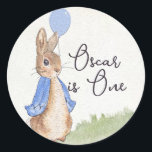 Charming Personalized Peter Rabbit Stickers<br><div class="desc">Enhance your party with our Charming Peter Rabbit Stickers, featuring the beloved character from Beatrix Potter's classic tales. These beautifully illustrated stickers showcase Peter Rabbit making them ideal for a Peter Rabbit themed birthday party, baby shower, or any Beatrix Potter inspired event. Perfect for decorating invitations, party favors, or gift...</div>