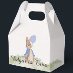 Charming Peter Rabbit Themed Party Boxes<br><div class="desc">Celebrate your child's special day with our Charming Beatrix Potter's Peter Rabbit Themed Empty Party Boxes! These beautifully designed boxes feature the beloved characters from Beatrix Potter's classic tales, making them perfect for a whimsical and enchanting party. Ideal for filling with your choice of party favors and treats, these sturdy...</div>