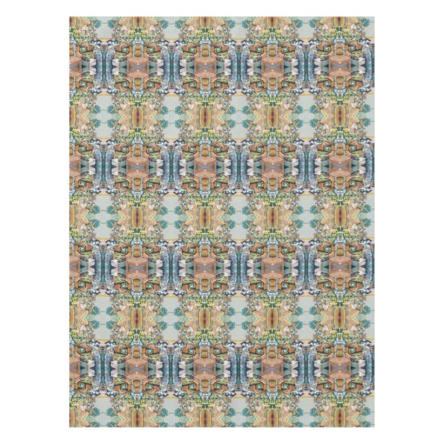 Charming Promises of a Fine Tekka Centre Tablecloth (Front)