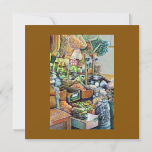 Charming Promises of fine Tekka Centre, Singapore Invitation