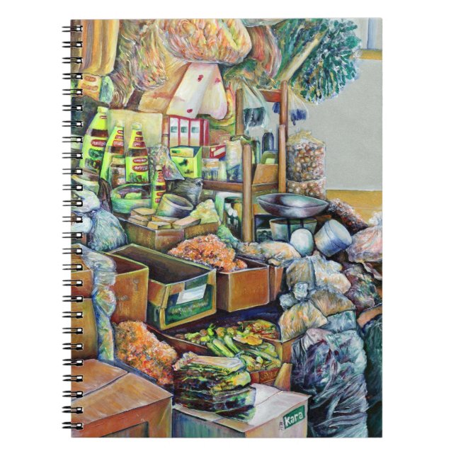 Charming Promises of fine Tekka Centre, Singapore Notebook (Front)