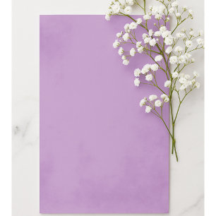 Charming Purple Parchment Stationery