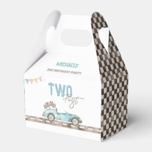 Charming Race Car Birthday Favour Box