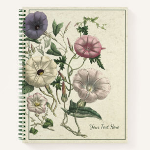 Charming Rustic Flowers Notebook
