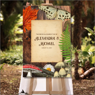 Charming Rustic Woodland Nature Inspired Poster