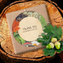 Charming Rustic Woodland Nature Inspired Thank You