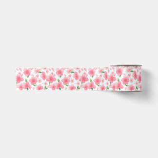 Charming Sakura Blossom for Gifts and Crafts Satin Ribbon
