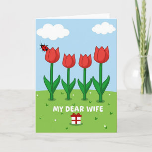 Charming Scene Mothers Day Card