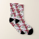 Charming Shih Tzu Mix Socks<br><div class="desc">Sweet White and beige Shih Tzu Mix Puppy Dog Fun Socks that you can personalise on the inside of the each sock ...  Great Gifts for Christmas,  Birthday,  Graduation,   Mothers or Fathers Day,  Valentines and more - be creative - Painted in watercolors by the designer.</div>