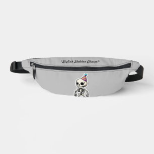 "Charming Skeleton Charm" Bum Bags