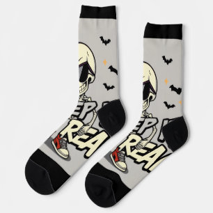 Charming Skeleton Halloween Socks – Fun & Unique