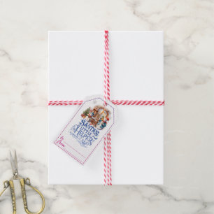 Charming snowman Christmas gift tags
