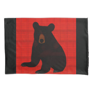 Charming Story Book Black Bear Cub Pillowcase