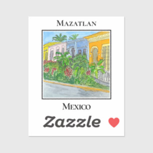 Charming Streets of Old Town Mazatlan