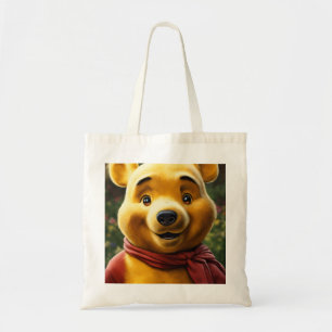 Charming Teddy Bear Tote Bag