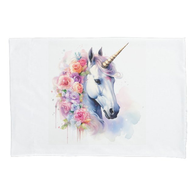Charming Unicorn Pillowcase (Front)