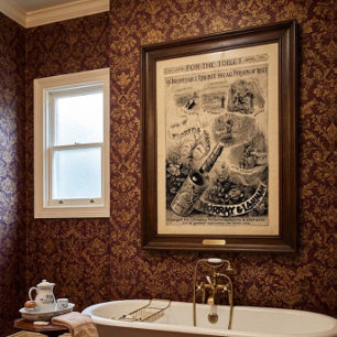 Charming Vintage Victorian Era 1892 Perfume Ad Poster