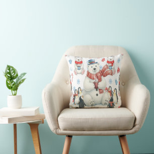 Charming Winter Wonderland Gift Collection Cushion