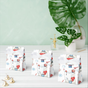 Charming Winter Wonderland Gift Collection Favour Box