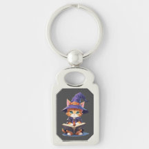 Charming Witchy Cat Design