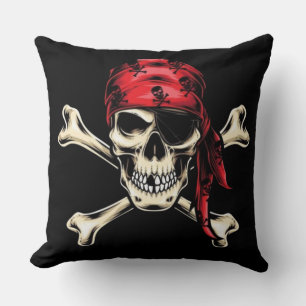charming world of pirates cushion
