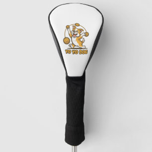 Charming YoYo Dog 360 Skill Golf Head Cover