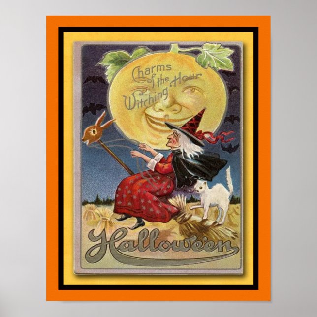 Charms of the Witching Hour Halloween Poster (Front)