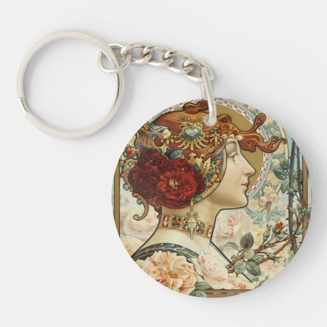 Charpentier by Louis Theophile Key Ring (Front)