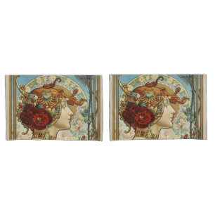 Charpentier by Louis Theophile Pillowcase