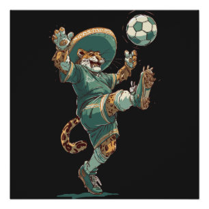 Charro Jaguar Striker Poster