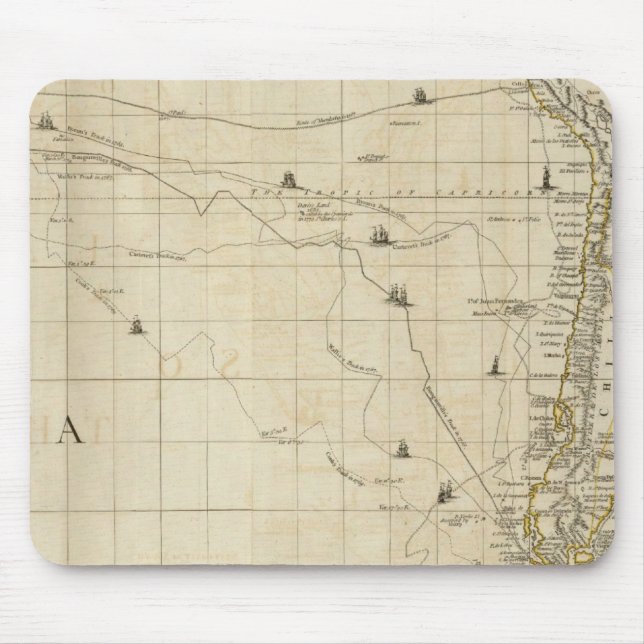 Chart containing the greater part mouse pad (Front)
