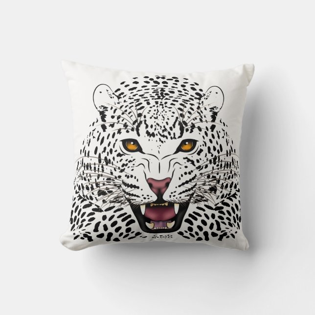  Chart Face Throw Pillow (Front)