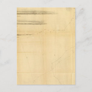 Chart of the Antarctic Continent Postcard