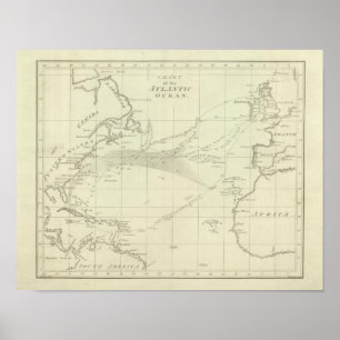 Chart of the Atlantic Ocean