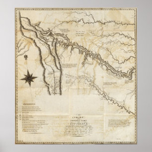 Chart of the Internal Part of Louisiana