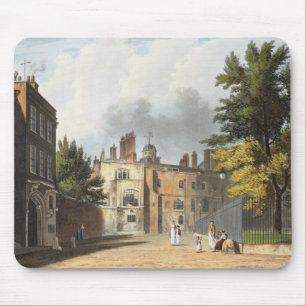 Charter House from the Square, from 'History of Ch Mouse Pad