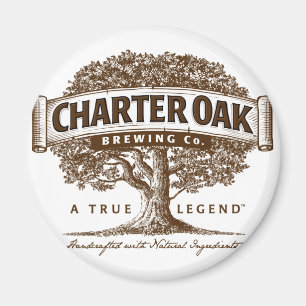 Charter Oak Brewery Magnet