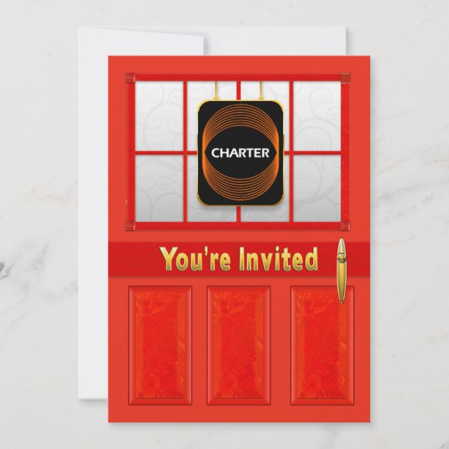 CHARTER OPEN HOUSE - PRIVATE INVITATION (Front)