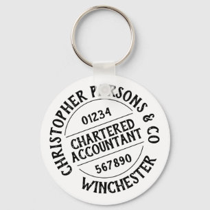 Chartered Accountant Key Ring