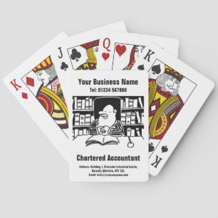 Chartered Accountant or Accountancy Playing Cards