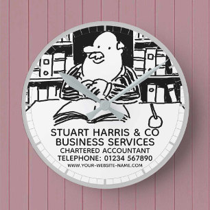 Chartered Accountants Round Clock