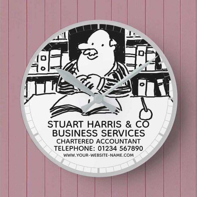 Chartered Accountants Round Clock (Creator Uploaded)